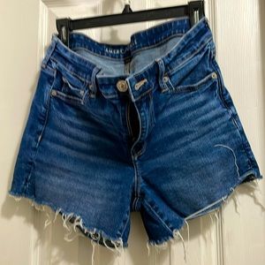 America Eagle shorts. Size 12. Medium wash denim 98% cotton 2% elastane.